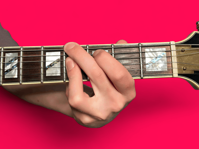 Ab7#9 guitar chord with finger positions